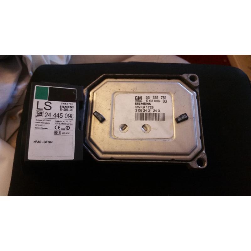Z18XE ECU for sale 55351751 from 1.8 16v vauxhall astra 2003