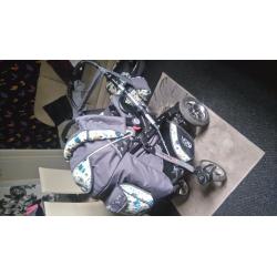 Pushchair suitable from birth