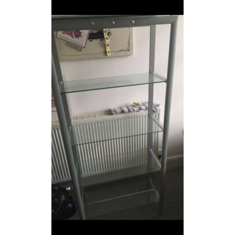 Free glass delving unit