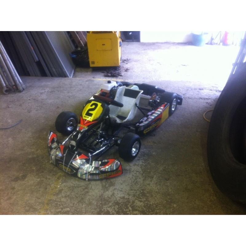 Bambino Go Kart with Comer C 50 Engine for 5-8 year olds