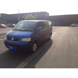 Volkswagen transporter shuttle minibus 2.5 174 bhp automatic 92000 miles fsh Lwb