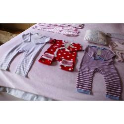 organic designer baby girl bundle