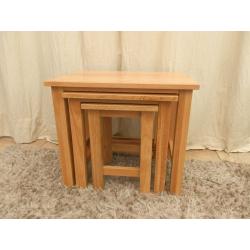 Sherwood Oak Nest of Tables