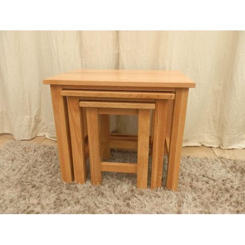 Sherwood Oak Nest of Tables