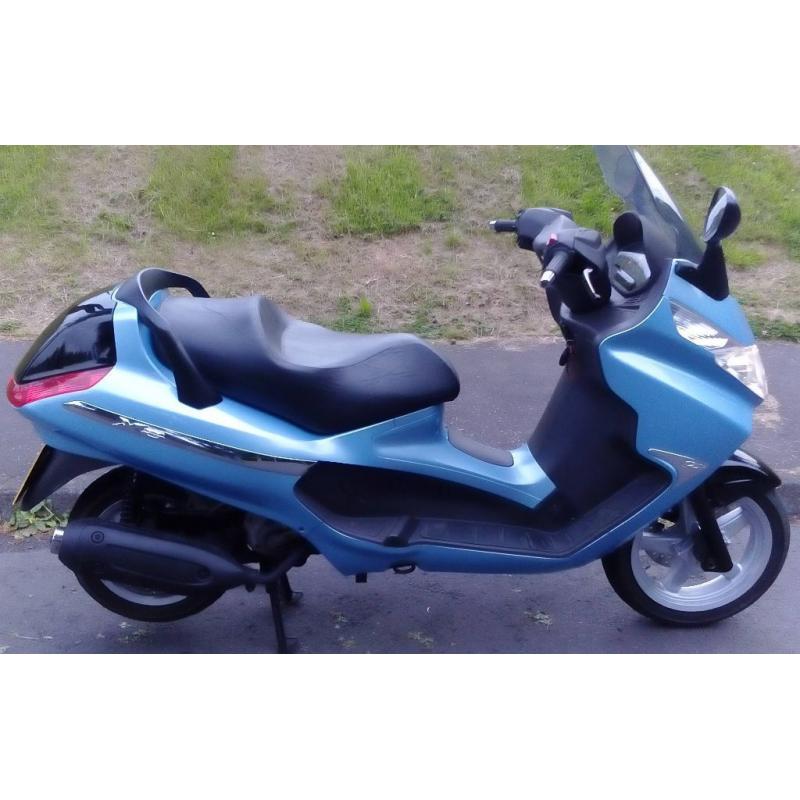 2007 piaggio 125 scooter x8