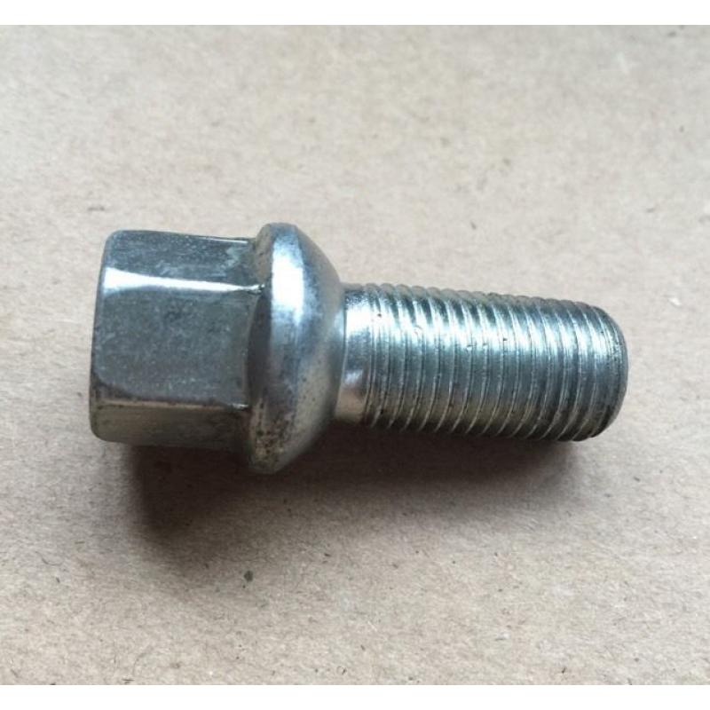16 Genuine Audi VW Wheel M14x1.5 Bolts New