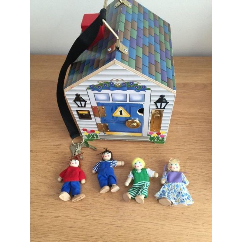 Melissa and Doug doorbell house