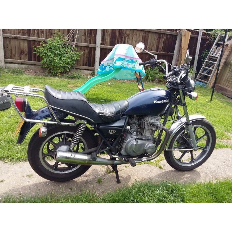 Kawasaki kz440 ltd belt drive