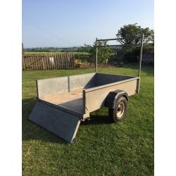 6x4 Galvanised Trailer