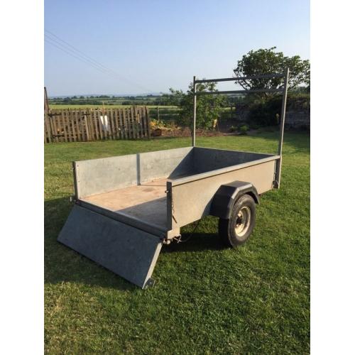 6x4 Galvanised Trailer