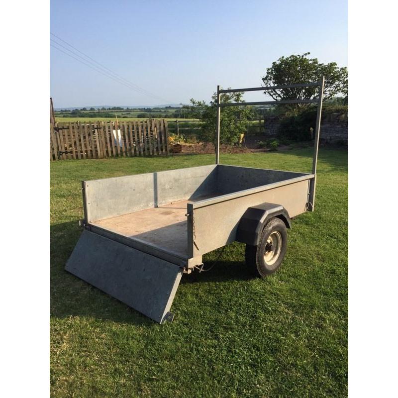 6x4 Galvanised Trailer