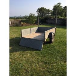 6x4 Galvanised Trailer