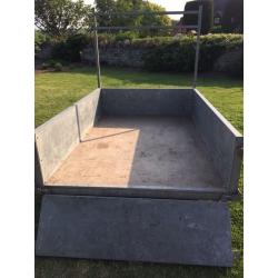 6x4 Galvanised Trailer