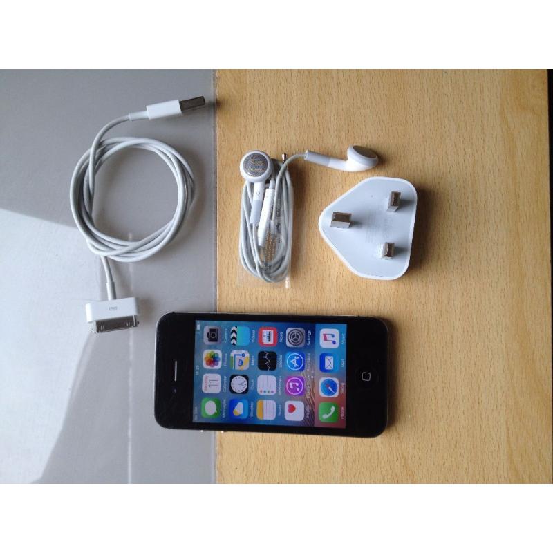 iPhone 4S, 32GB Black, unlocked to all networks