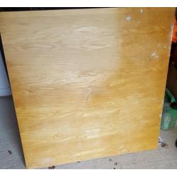 Wooden dining table