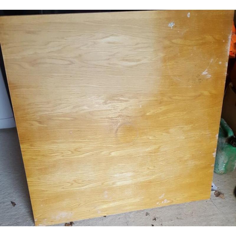Wooden dining table