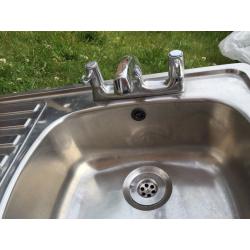 Silver Kitchen Sink