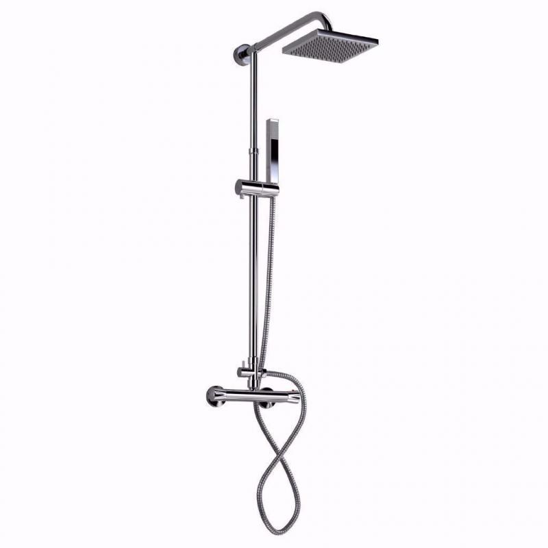 Thermostatic Twin Head Shower set - Chrome new boxed