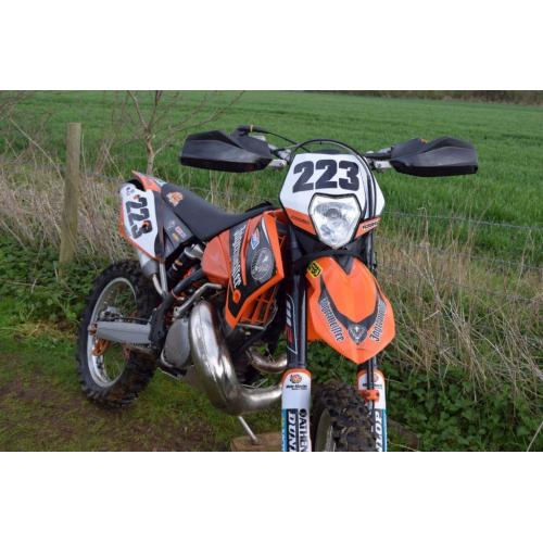 KTM 250 EXC 2 TWO STROKE 2005 FULL 12 MONTHS MOT 6 days edition fully road legal