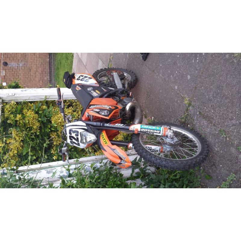 KTM 250 EXC 2 TWO STROKE 2005 FULL 12 MONTHS MOT 6 days edition fully road legal