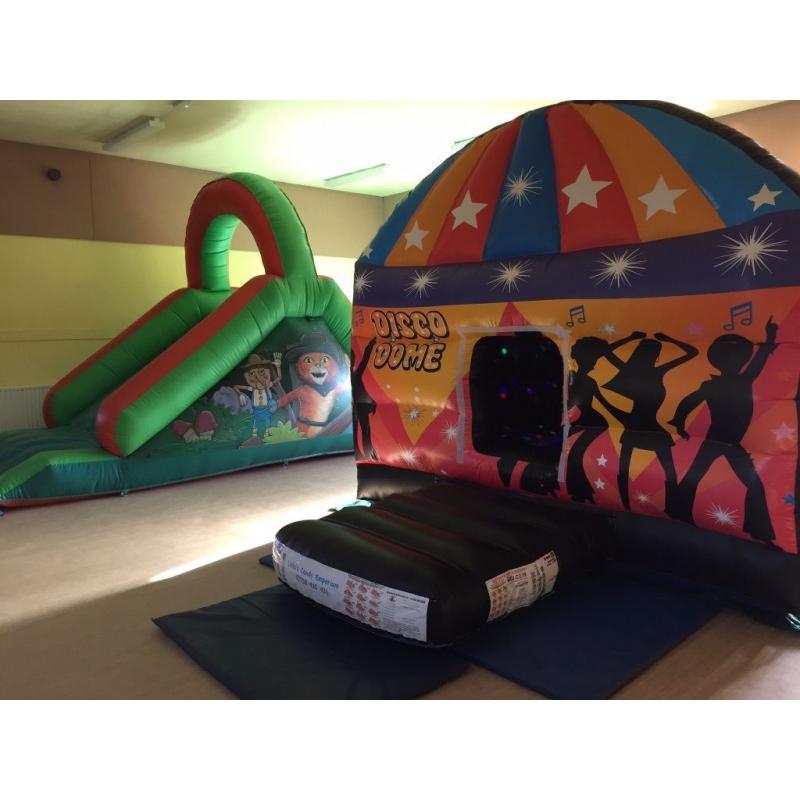 Soft play hire, disco domes, bouncy castles, slides and more covering Birmingham, Solihull, And more