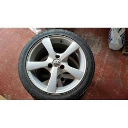3 Stud Alloy Wheels, peugeot 106, saxo