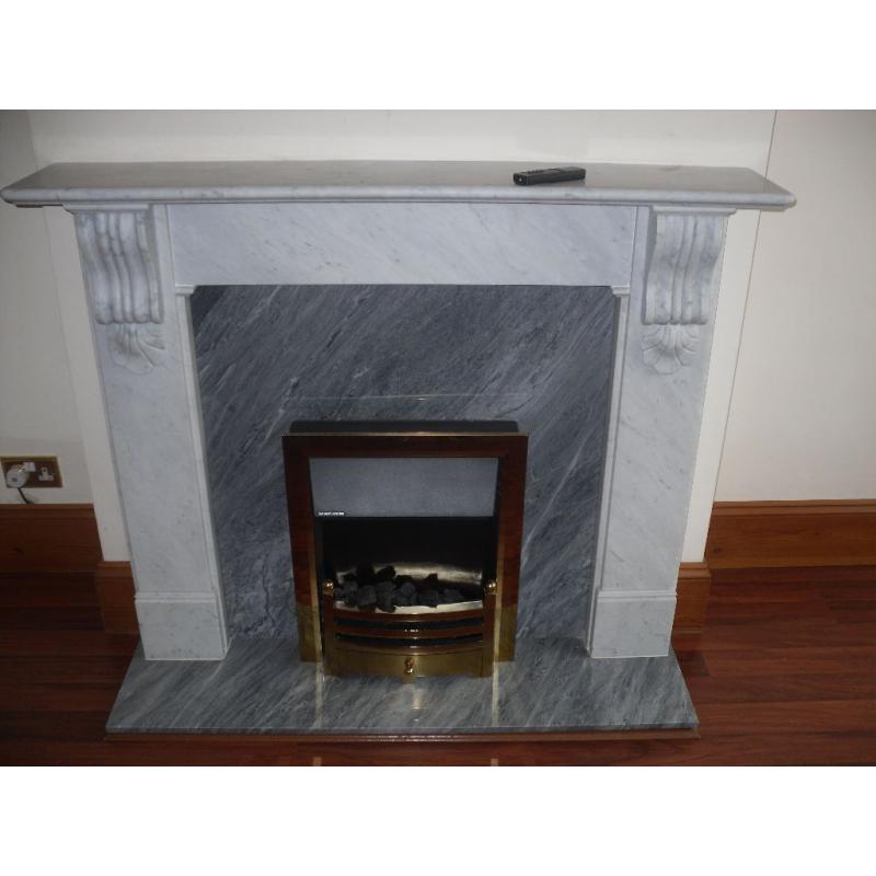 MARBLE FIRE PLACE