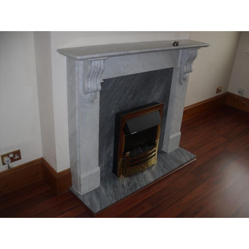MARBLE FIRE PLACE