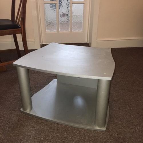 Silver // Grey TV Stand