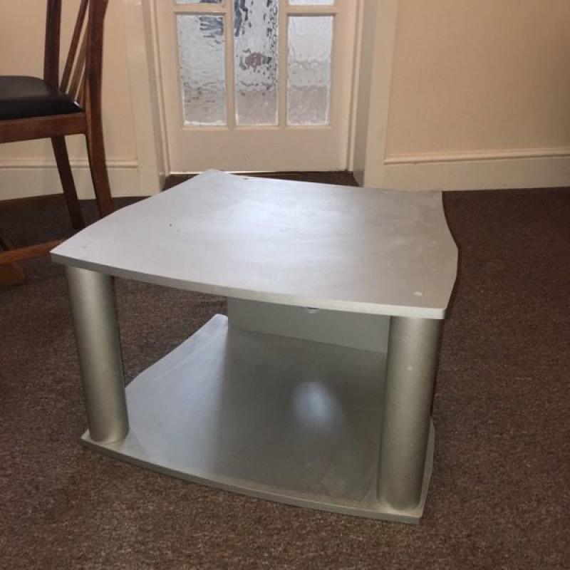 Silver // Grey TV Stand