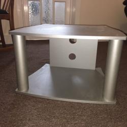 Silver // Grey TV Stand