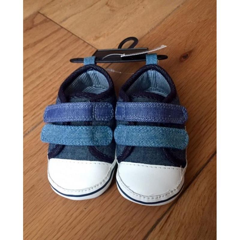 Brand New Next Crib Shoes - Size 1