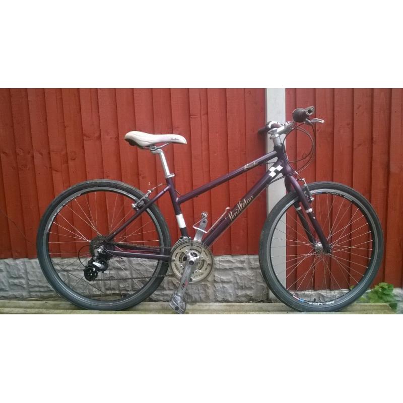 VICTORIA PENDELTON BROOKES, SHIMANO 24 SPEED HYBRID BIKE