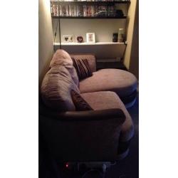 Sofa with chaise