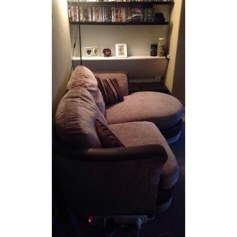 Sofa with chaise