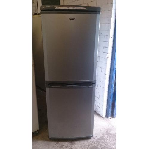 HOTPOINT SILVER FRIDGE FREEZER