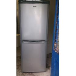 HOTPOINT SILVER FRIDGE FREEZER