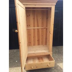 Pine wardrobe