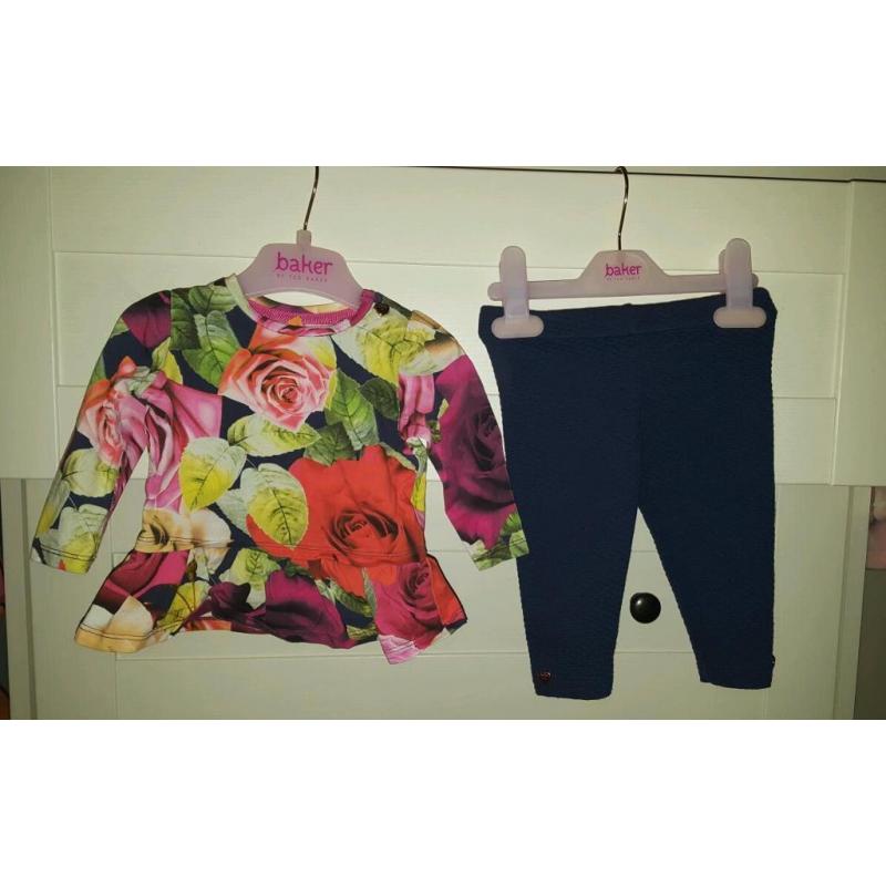 ted baker flower suit
