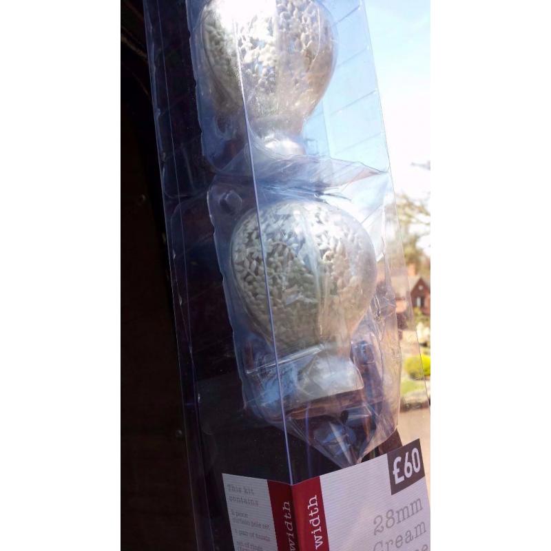 Curtain Pole Kit - Brand New