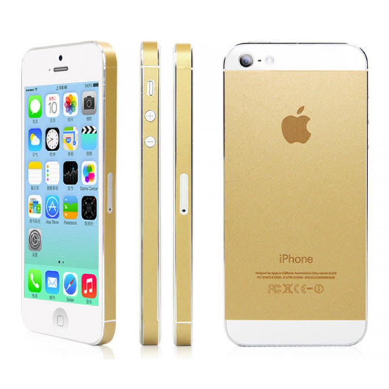 New Apple iPhone 5S Gold or Black - 16 GB - Boxed -(Factory unlocked) + FREE EXTRAS