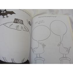 DOODLE MAINIA A4 sized colouring book for all ages can send