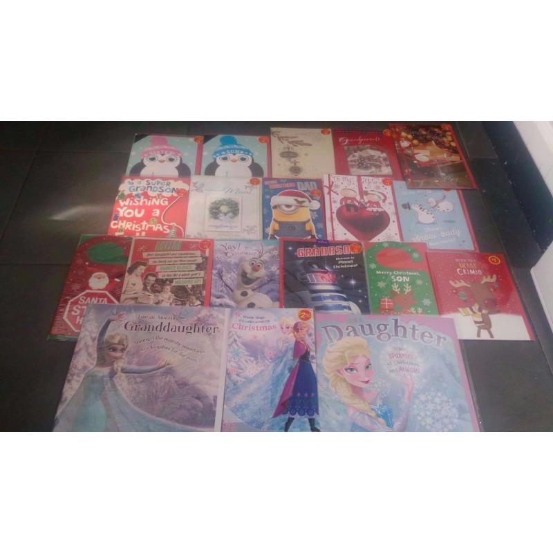 *MAKE MONEY * 1350 ASDA CHRISTMAS GREETING CARDS INCLUDING 300 HALLMARK + 300 ME TO YOU CARDS