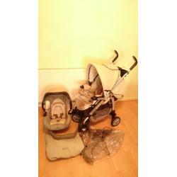 Used Graco Cleo travel system, good and clean condition