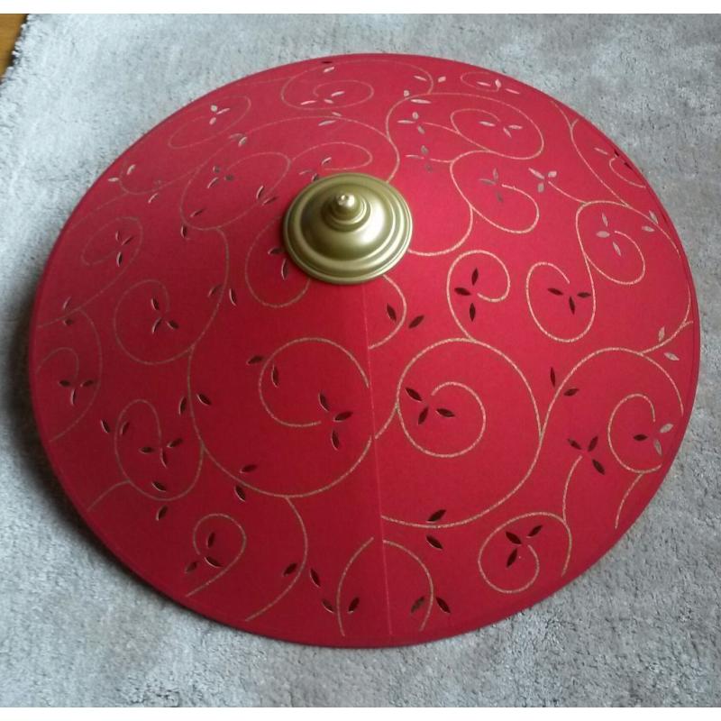 Red and Gold Light Shade
