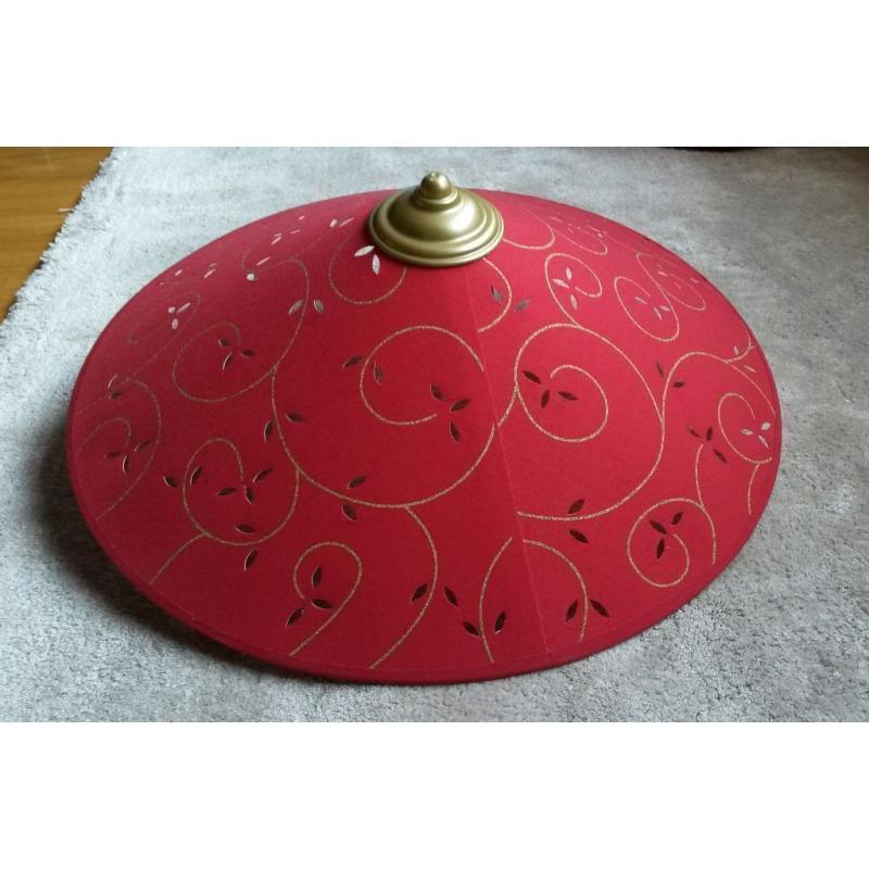 Red and Gold Light Shade