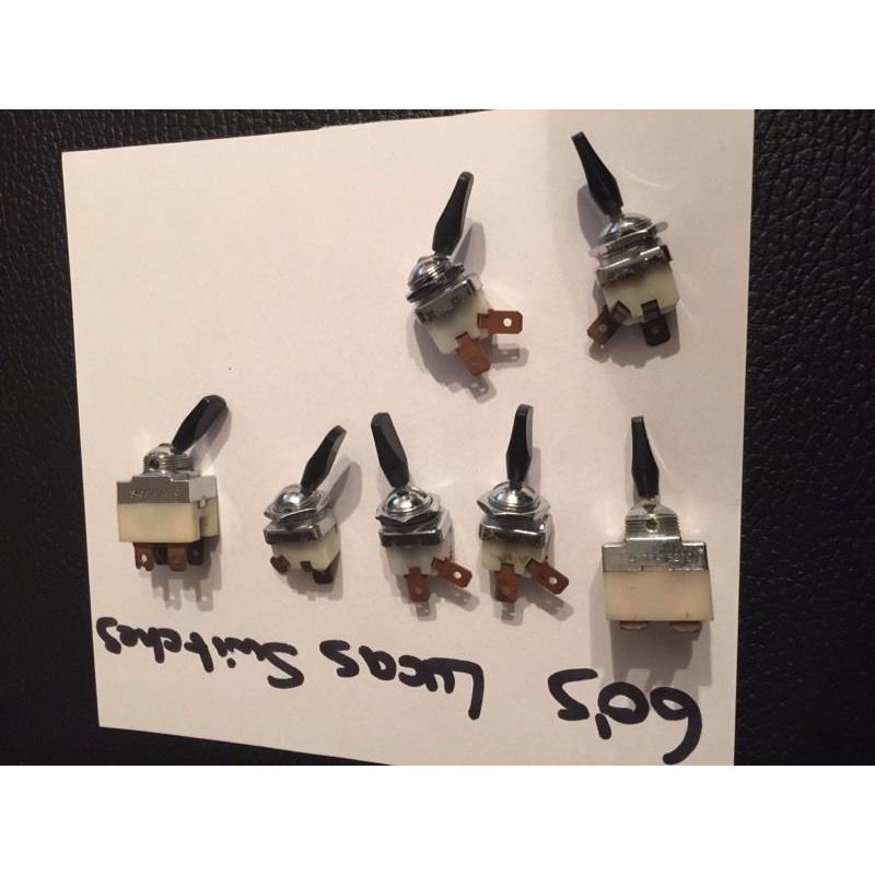 Original Lucas Dash Switches