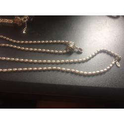 Pandora bracelet , charms and Pandora neckless