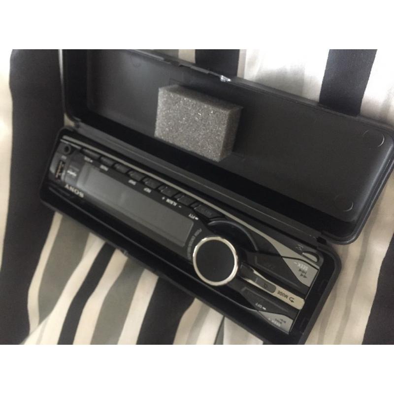Sony car stereo portable