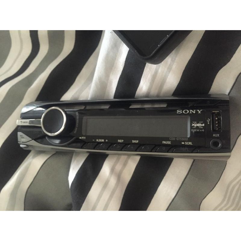 Sony car stereo portable